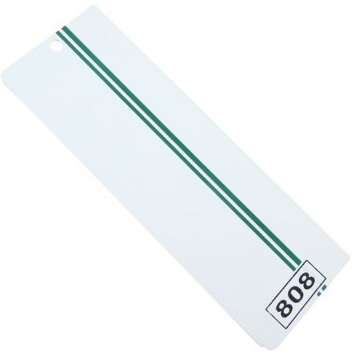 Yeşil Çift Çizgili PVC Dikey Perde PVC808