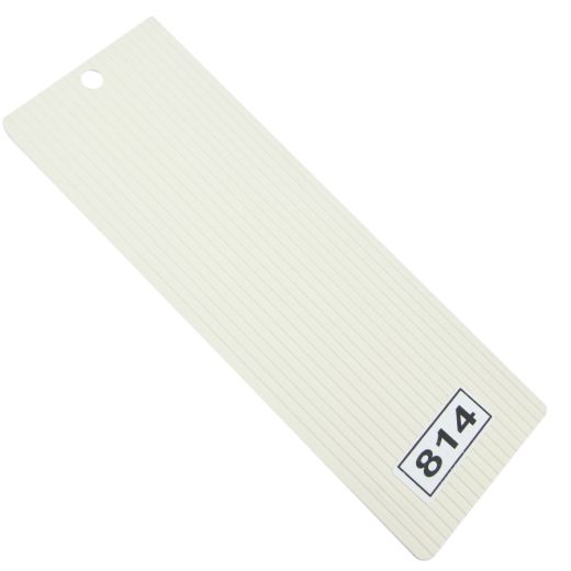 Krem Oluklu Pvc Dikey Yedek Slatı (PVC814-Slat) 