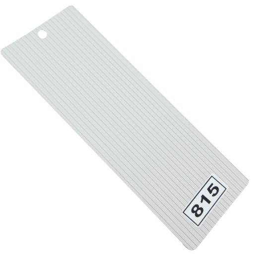 Gri Oluklu Pvc Dikey Yedek Slatı (PVC815-Slat) 