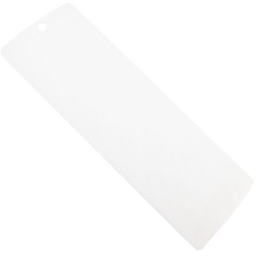 Beyaz Kavisli Pvc Dikey Yedek Slatı (PVC960-Slat) 