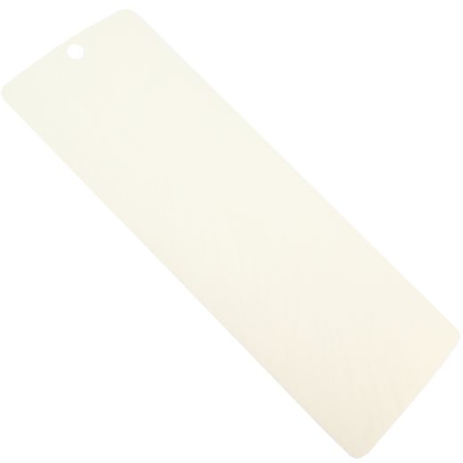 Kırık Beyaz Kavisli Pvc Dikey Yedek Slatı (PVC970-Slat) 