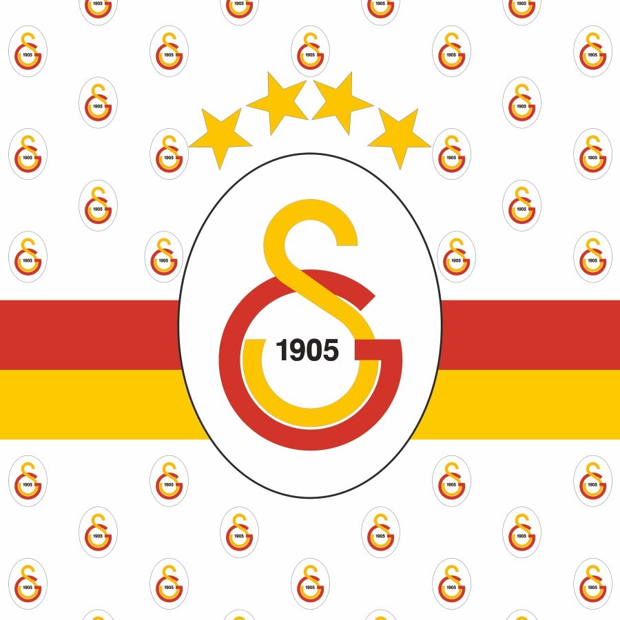 Galatasaray Desenli Baskılı Zebra Perde BZP70100